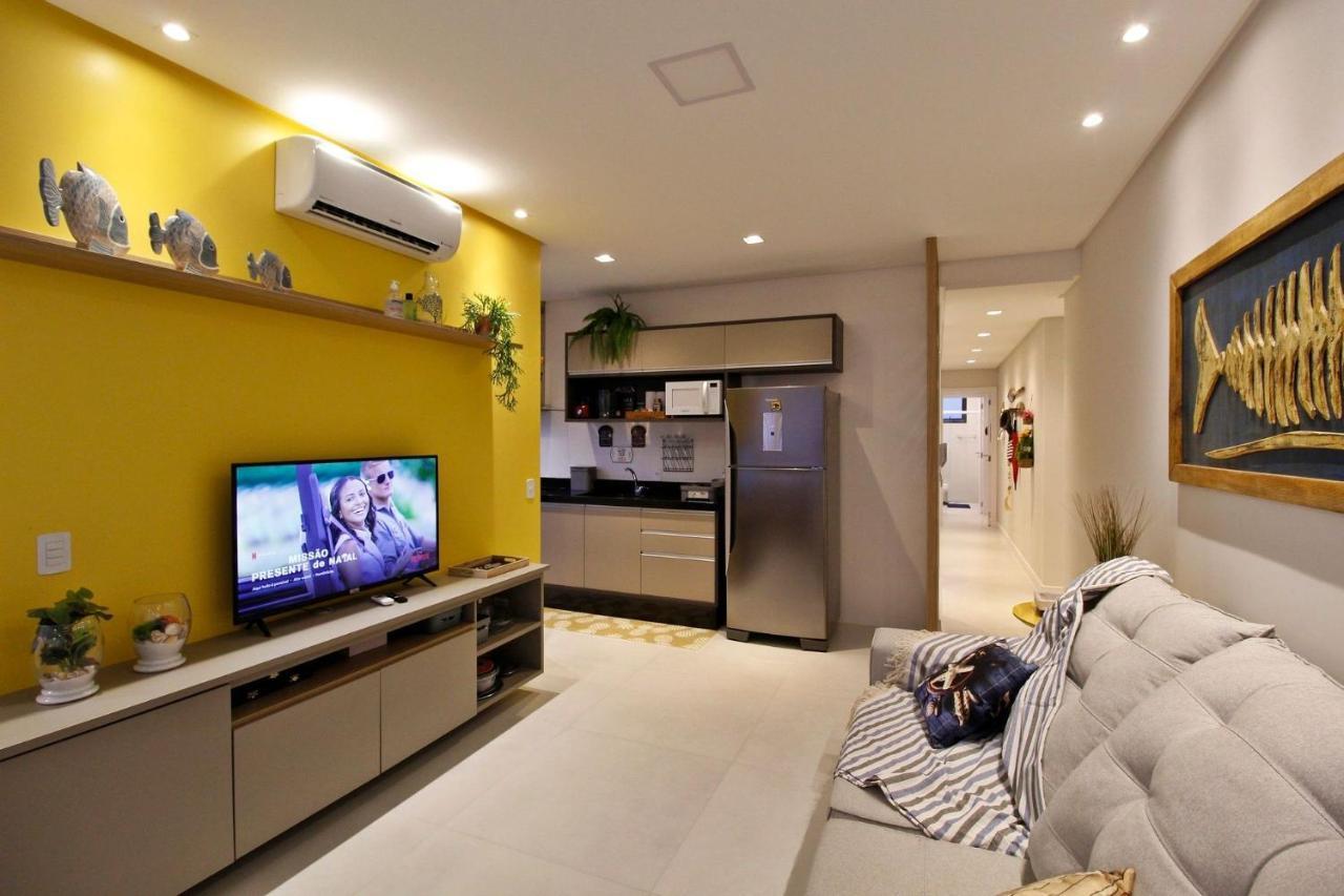 1090 Finamente Decorado 03 Suites Na Praia De Бомбиньяс Экстерьер фото