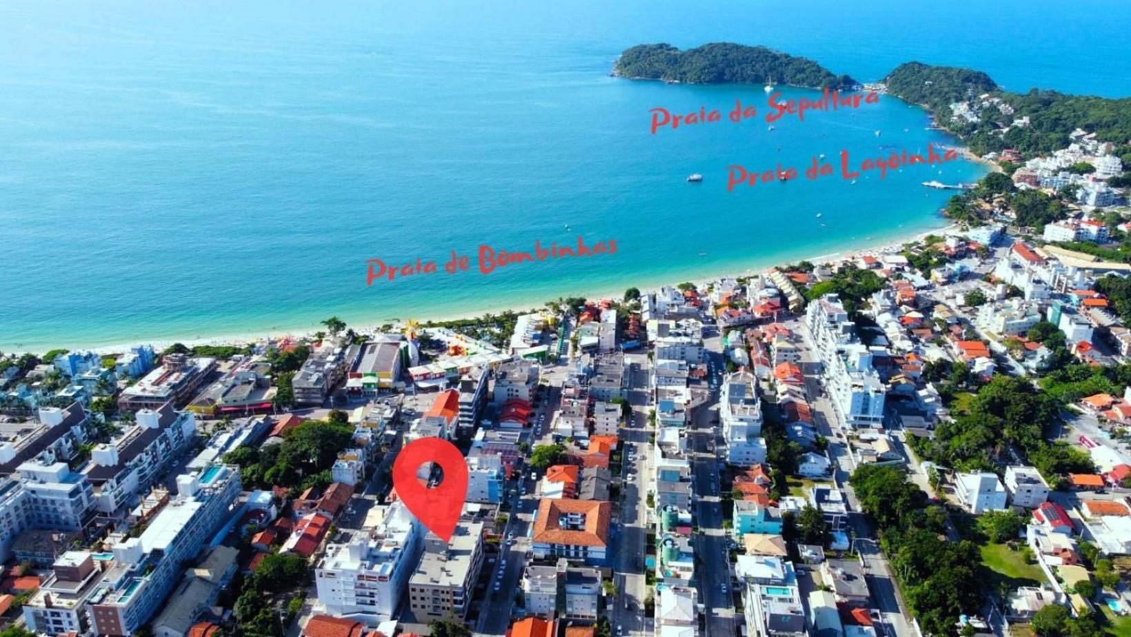 1090 Finamente Decorado 03 Suites Na Praia De Бомбиньяс Экстерьер фото